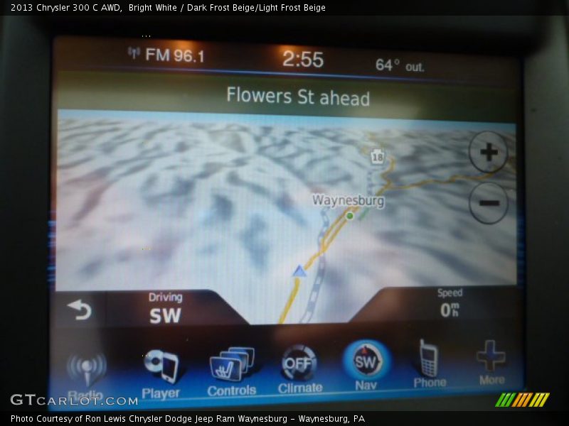 Bright White / Dark Frost Beige/Light Frost Beige 2013 Chrysler 300 C AWD