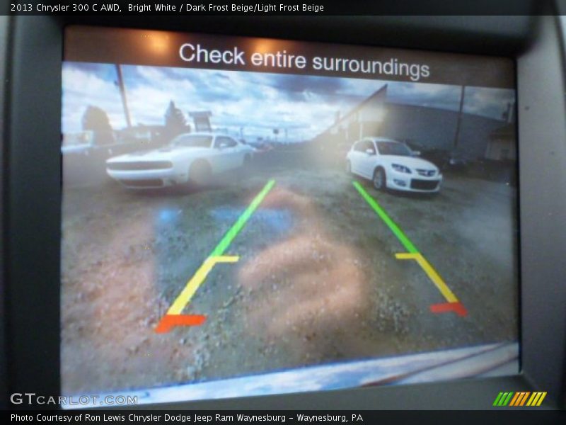 Bright White / Dark Frost Beige/Light Frost Beige 2013 Chrysler 300 C AWD