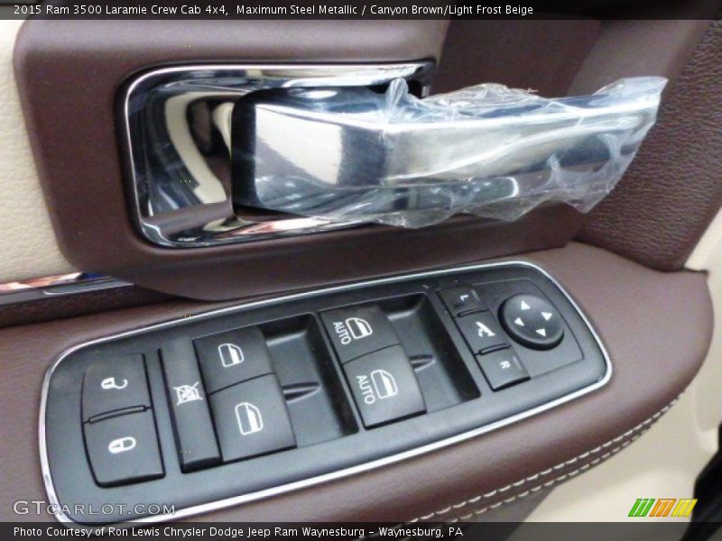 Controls of 2015 3500 Laramie Crew Cab 4x4