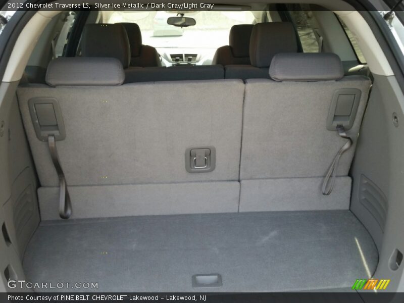 Silver Ice Metallic / Dark Gray/Light Gray 2012 Chevrolet Traverse LS