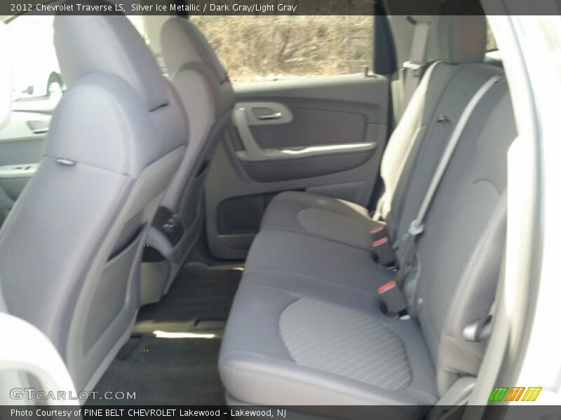 Silver Ice Metallic / Dark Gray/Light Gray 2012 Chevrolet Traverse LS
