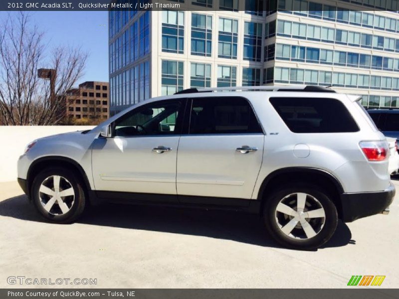 Quicksilver Metallic / Light Titanium 2012 GMC Acadia SLT
