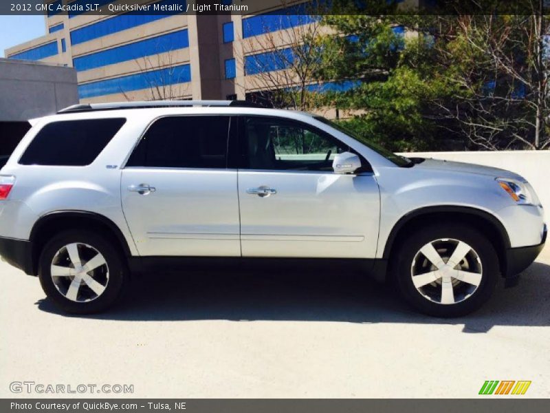 Quicksilver Metallic / Light Titanium 2012 GMC Acadia SLT