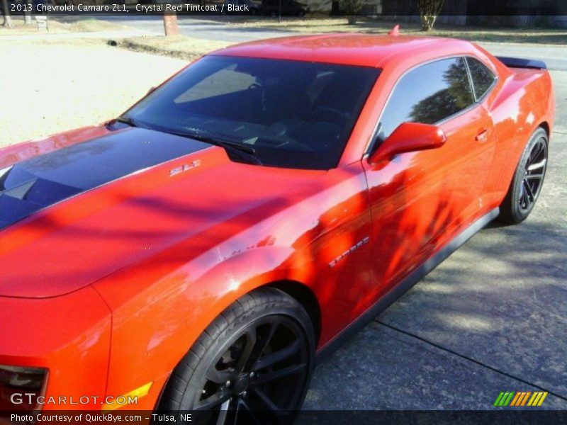 Crystal Red Tintcoat / Black 2013 Chevrolet Camaro ZL1