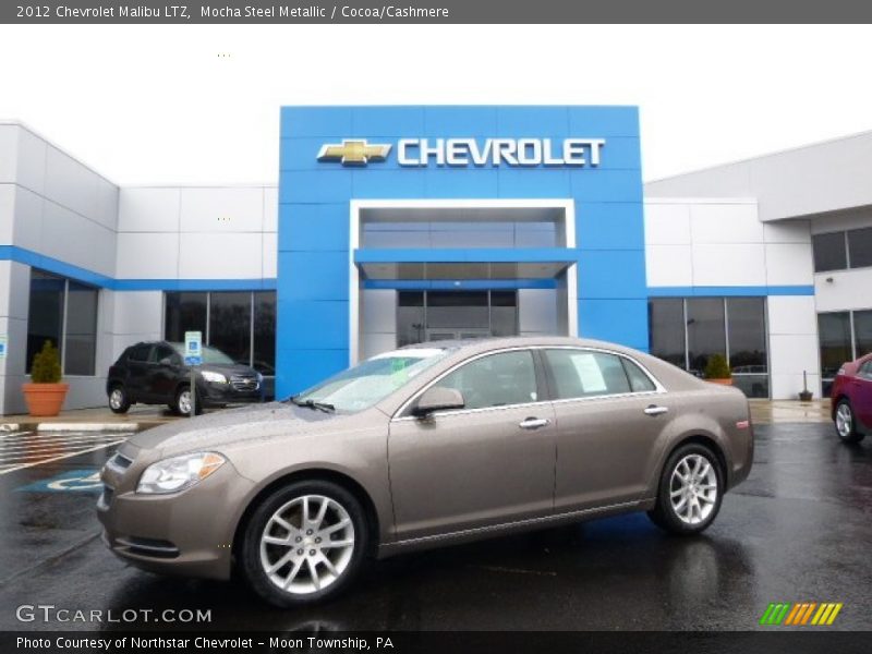 Mocha Steel Metallic / Cocoa/Cashmere 2012 Chevrolet Malibu LTZ