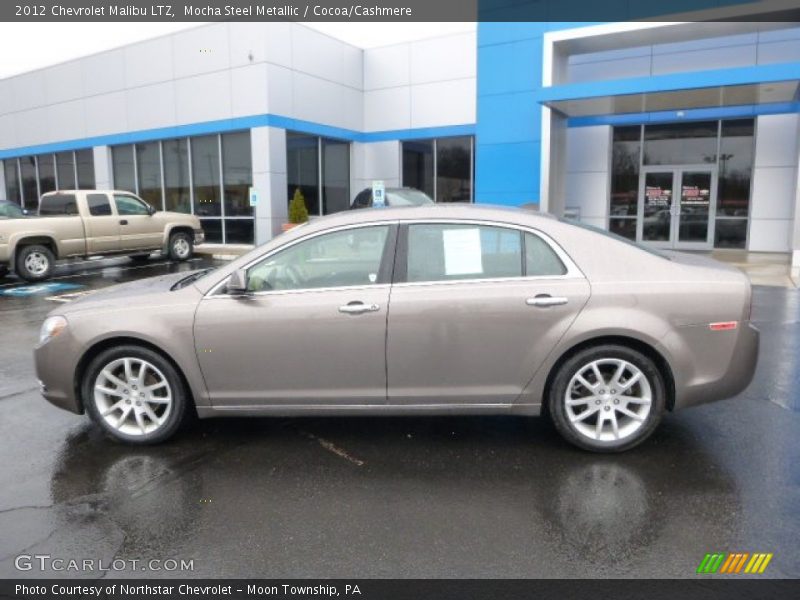 Mocha Steel Metallic / Cocoa/Cashmere 2012 Chevrolet Malibu LTZ