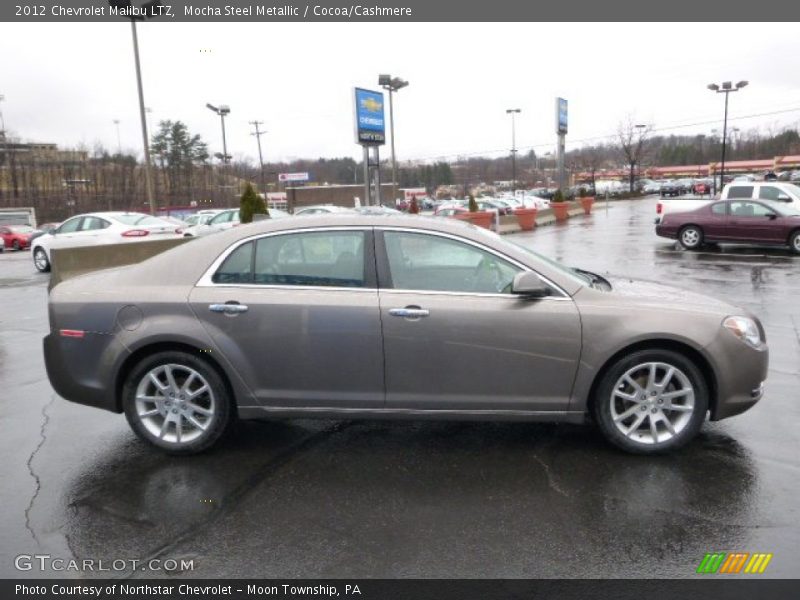 Mocha Steel Metallic / Cocoa/Cashmere 2012 Chevrolet Malibu LTZ