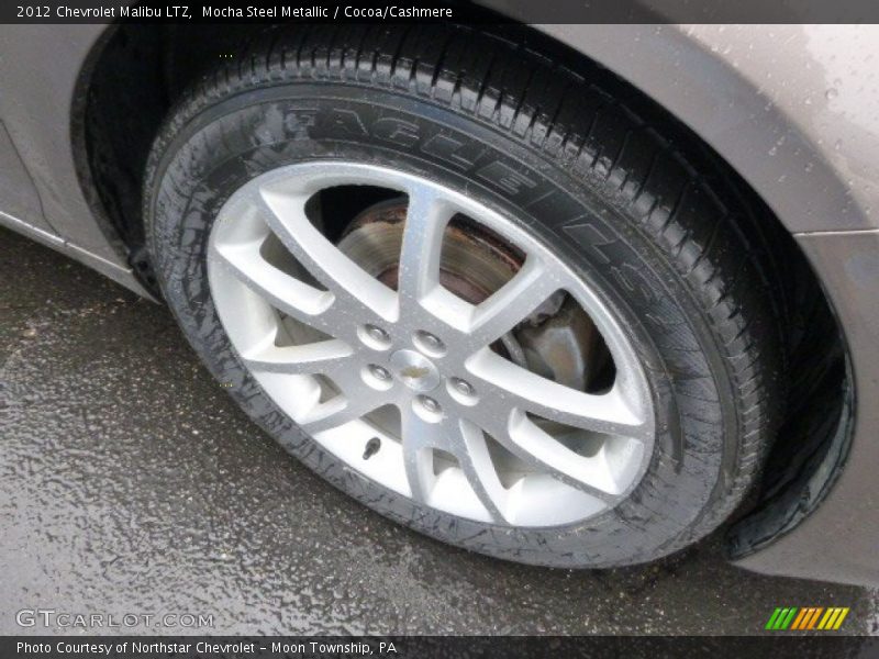 Mocha Steel Metallic / Cocoa/Cashmere 2012 Chevrolet Malibu LTZ