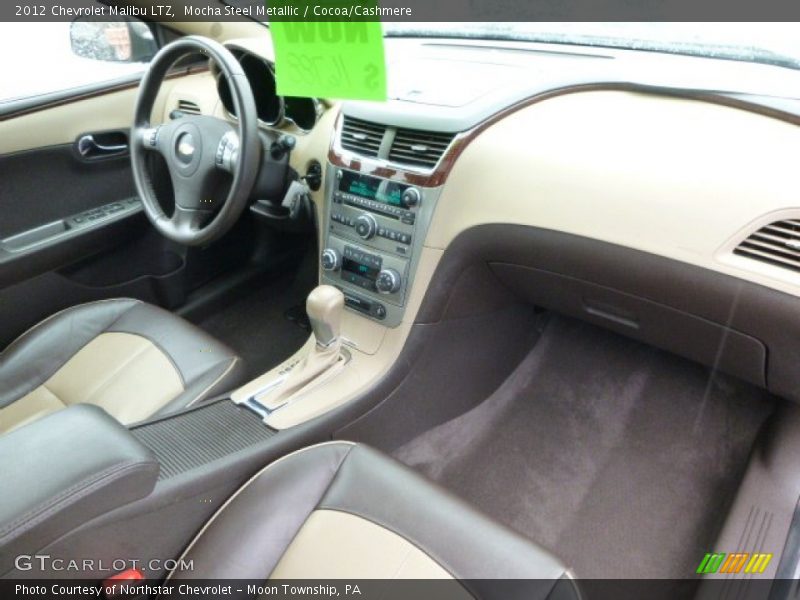 Mocha Steel Metallic / Cocoa/Cashmere 2012 Chevrolet Malibu LTZ