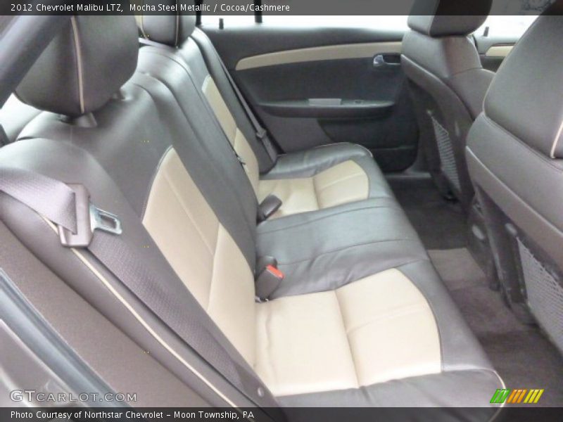 Mocha Steel Metallic / Cocoa/Cashmere 2012 Chevrolet Malibu LTZ