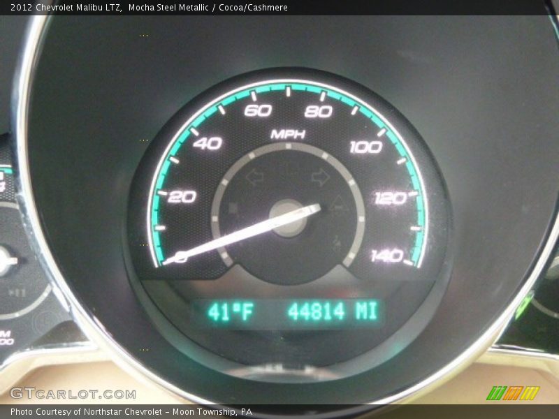 Mocha Steel Metallic / Cocoa/Cashmere 2012 Chevrolet Malibu LTZ