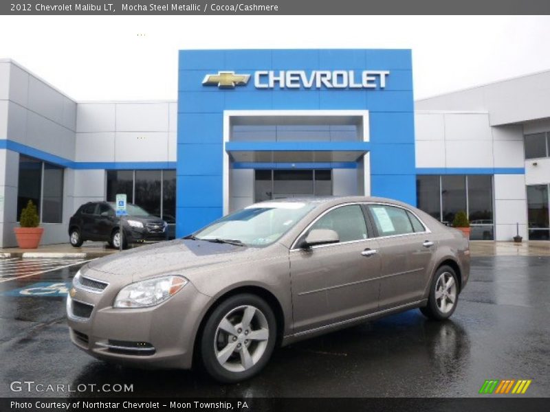 Mocha Steel Metallic / Cocoa/Cashmere 2012 Chevrolet Malibu LT