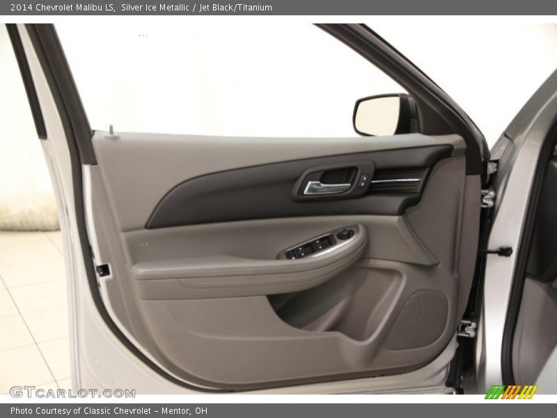 Silver Ice Metallic / Jet Black/Titanium 2014 Chevrolet Malibu LS