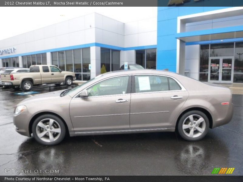 Mocha Steel Metallic / Cocoa/Cashmere 2012 Chevrolet Malibu LT