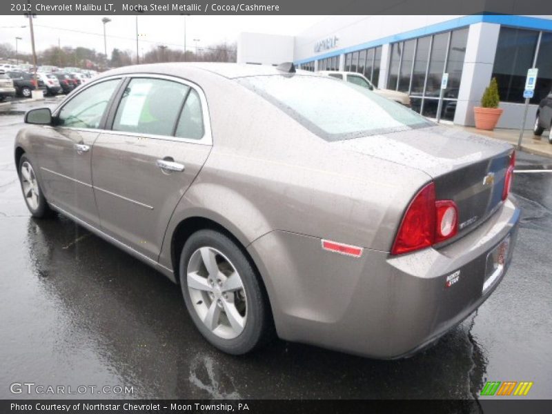 Mocha Steel Metallic / Cocoa/Cashmere 2012 Chevrolet Malibu LT