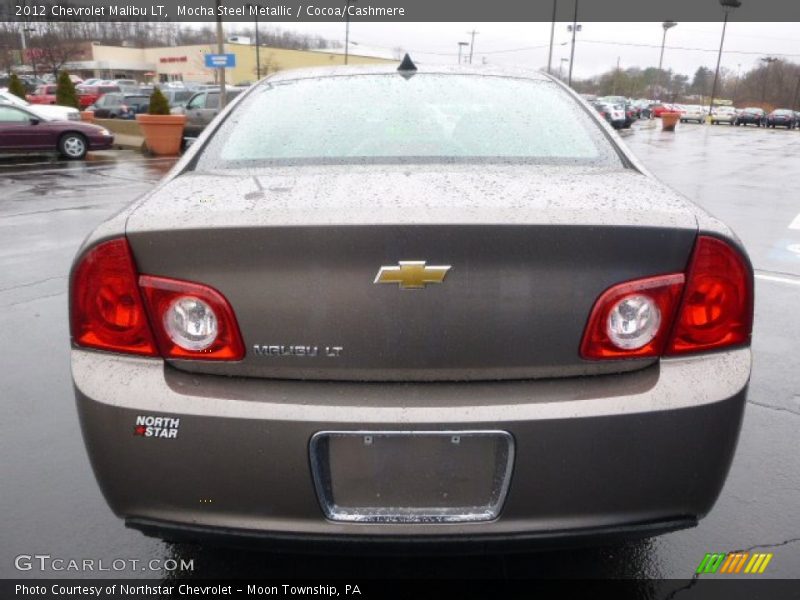 Mocha Steel Metallic / Cocoa/Cashmere 2012 Chevrolet Malibu LT