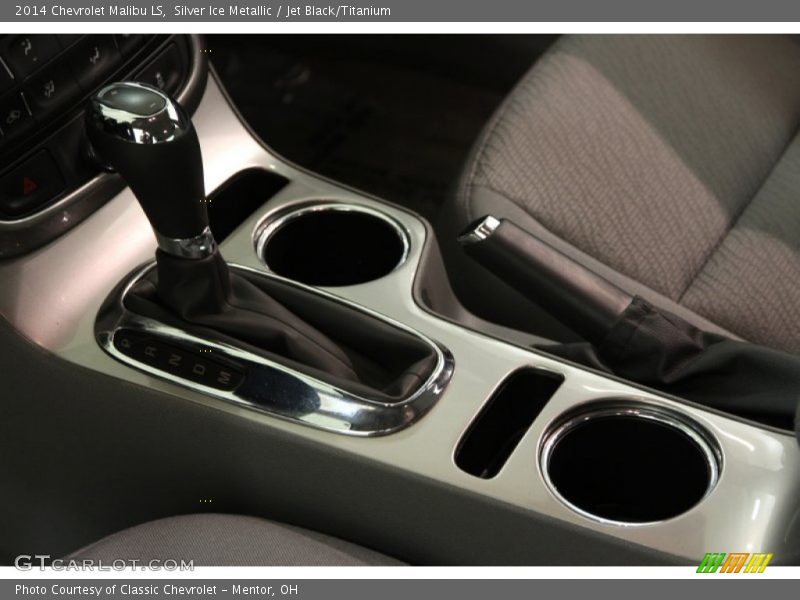 Silver Ice Metallic / Jet Black/Titanium 2014 Chevrolet Malibu LS