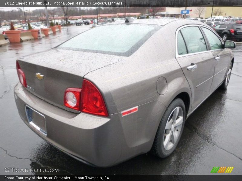Mocha Steel Metallic / Cocoa/Cashmere 2012 Chevrolet Malibu LT
