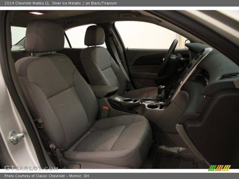 Silver Ice Metallic / Jet Black/Titanium 2014 Chevrolet Malibu LS