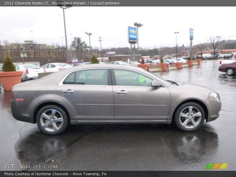 Mocha Steel Metallic / Cocoa/Cashmere 2012 Chevrolet Malibu LT