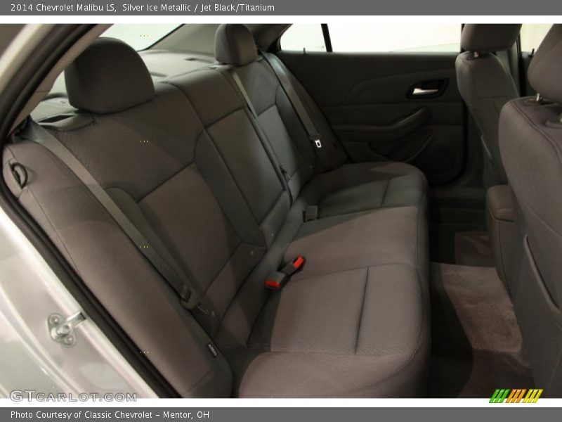Silver Ice Metallic / Jet Black/Titanium 2014 Chevrolet Malibu LS
