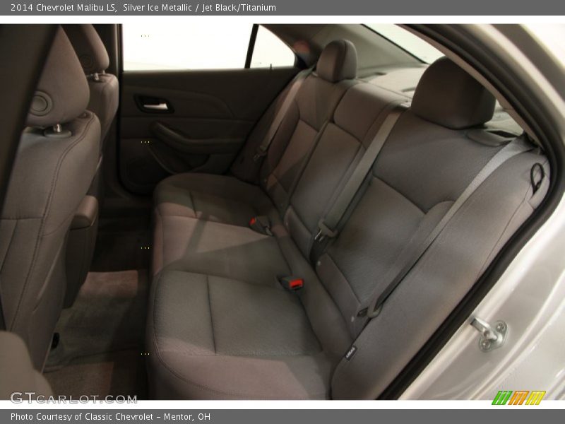 Silver Ice Metallic / Jet Black/Titanium 2014 Chevrolet Malibu LS