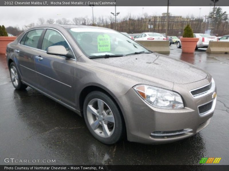Mocha Steel Metallic / Cocoa/Cashmere 2012 Chevrolet Malibu LT