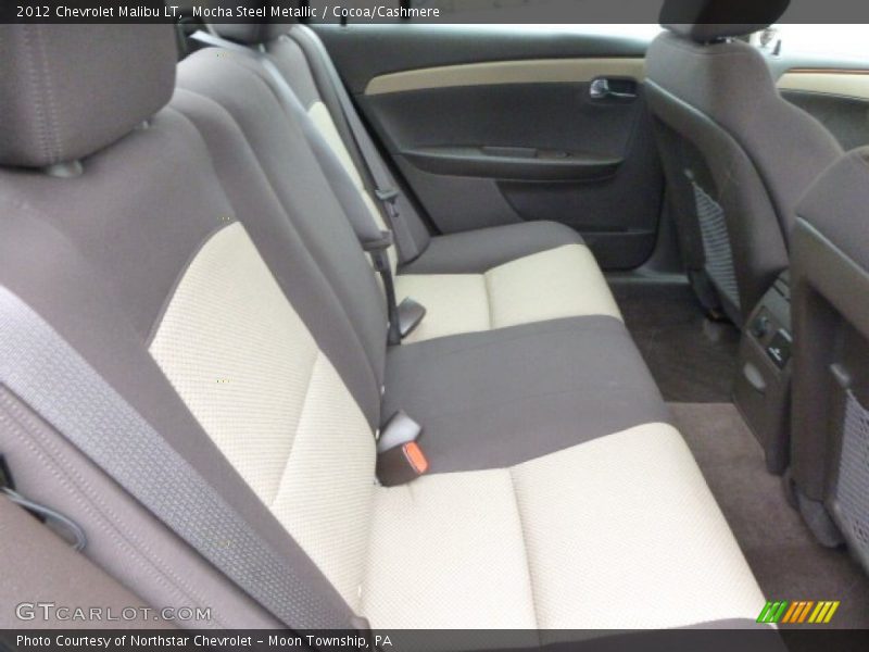 Mocha Steel Metallic / Cocoa/Cashmere 2012 Chevrolet Malibu LT