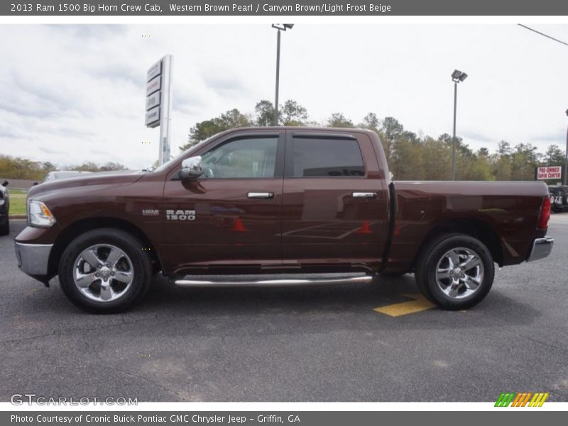  2013 1500 Big Horn Crew Cab Western Brown Pearl