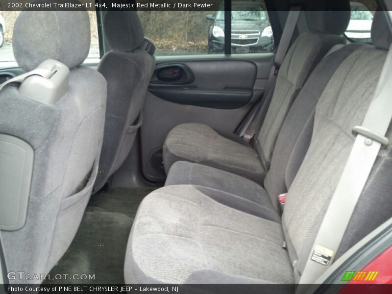 Majestic Red Metallic / Dark Pewter 2002 Chevrolet TrailBlazer LT 4x4