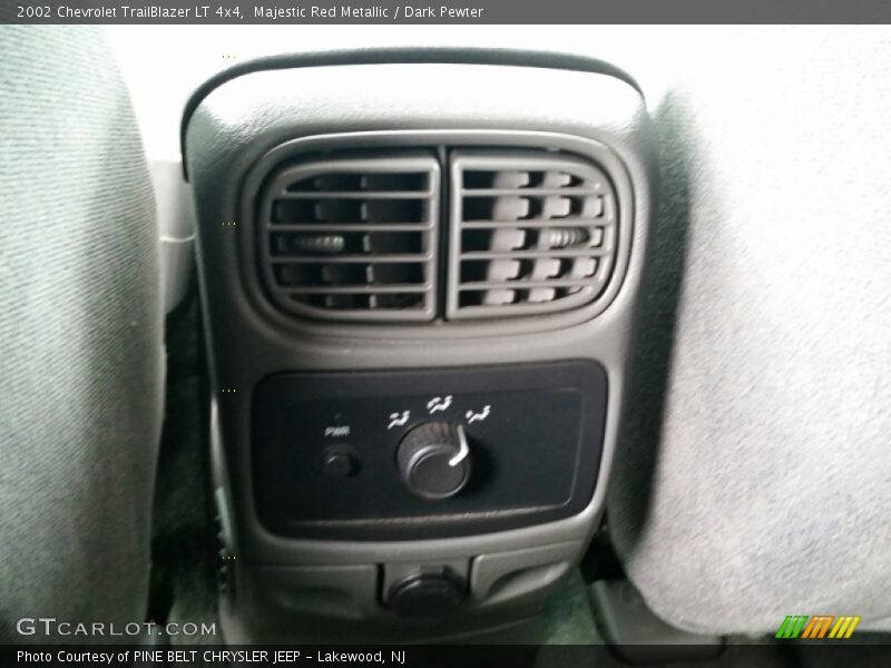 Majestic Red Metallic / Dark Pewter 2002 Chevrolet TrailBlazer LT 4x4