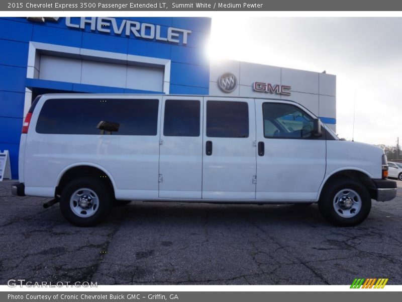  2015 Express 3500 Passenger Extended LT Summit White