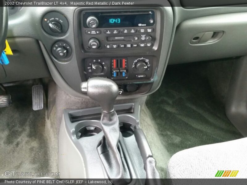 Majestic Red Metallic / Dark Pewter 2002 Chevrolet TrailBlazer LT 4x4