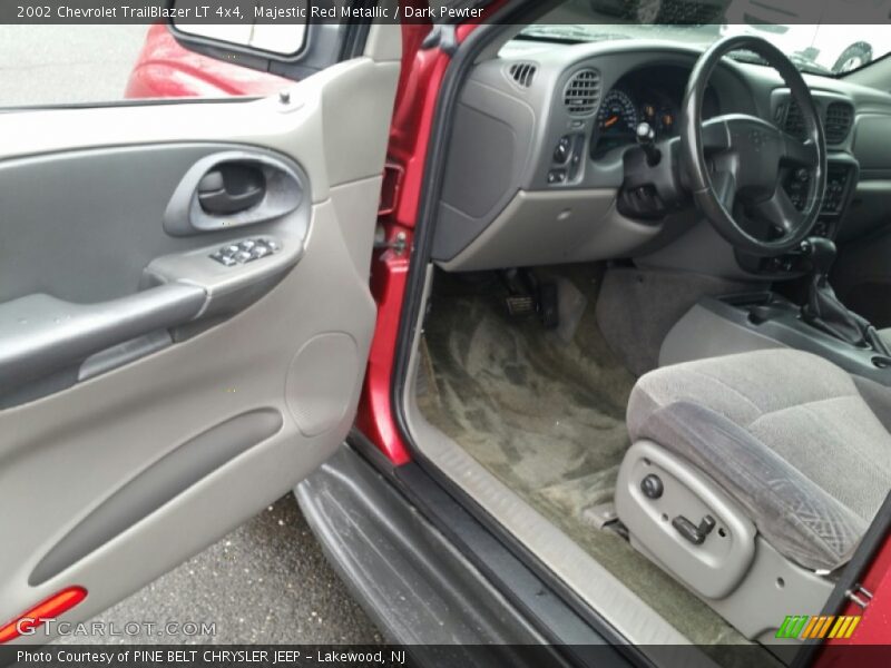 Majestic Red Metallic / Dark Pewter 2002 Chevrolet TrailBlazer LT 4x4