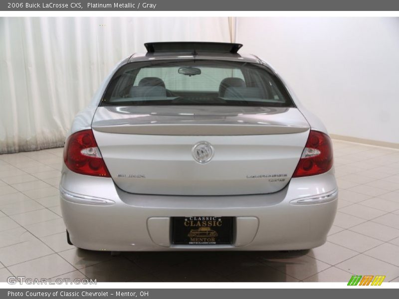 Platinum Metallic / Gray 2006 Buick LaCrosse CXS