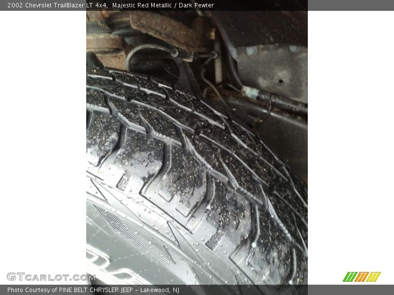 Majestic Red Metallic / Dark Pewter 2002 Chevrolet TrailBlazer LT 4x4