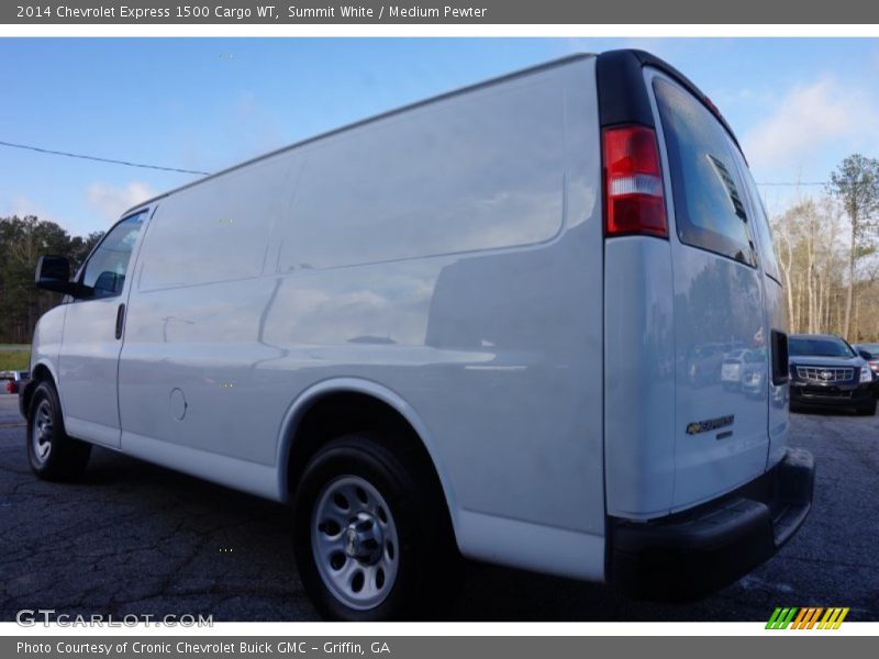 Summit White / Medium Pewter 2014 Chevrolet Express 1500 Cargo WT