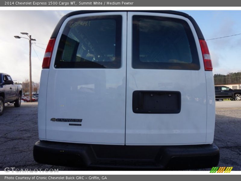 Summit White / Medium Pewter 2014 Chevrolet Express 1500 Cargo WT