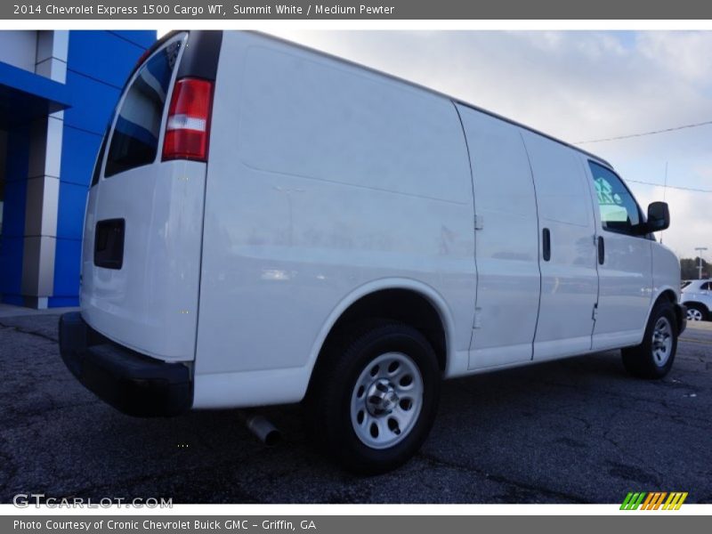 Summit White / Medium Pewter 2014 Chevrolet Express 1500 Cargo WT