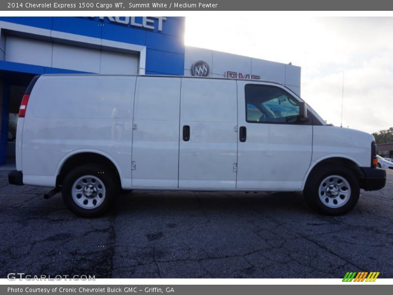 Summit White / Medium Pewter 2014 Chevrolet Express 1500 Cargo WT