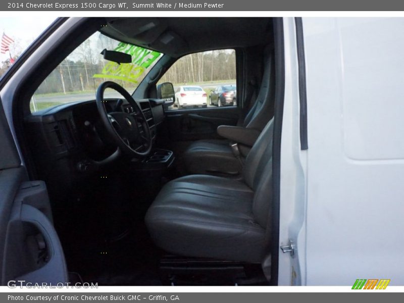 Summit White / Medium Pewter 2014 Chevrolet Express 1500 Cargo WT