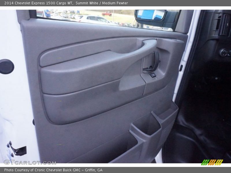 Summit White / Medium Pewter 2014 Chevrolet Express 1500 Cargo WT