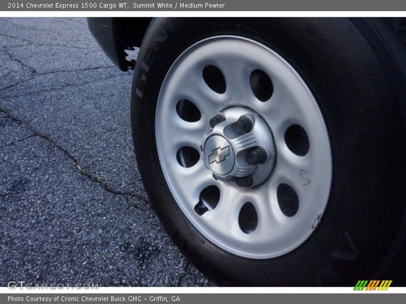 Summit White / Medium Pewter 2014 Chevrolet Express 1500 Cargo WT