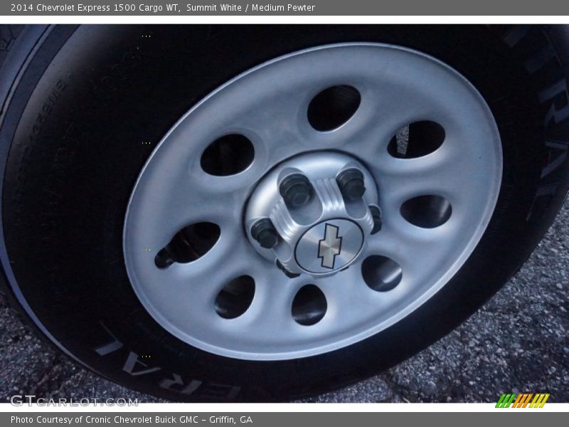 Summit White / Medium Pewter 2014 Chevrolet Express 1500 Cargo WT