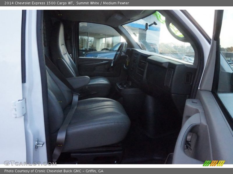 Summit White / Medium Pewter 2014 Chevrolet Express 1500 Cargo WT