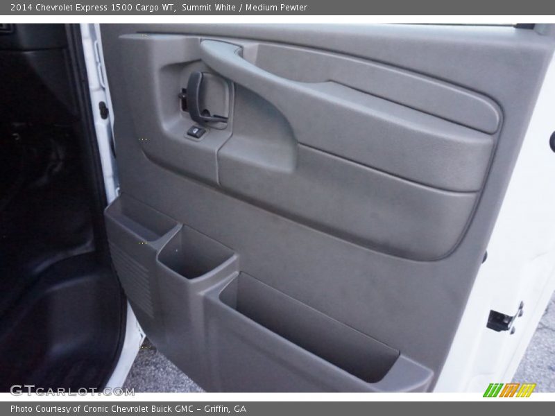 Summit White / Medium Pewter 2014 Chevrolet Express 1500 Cargo WT