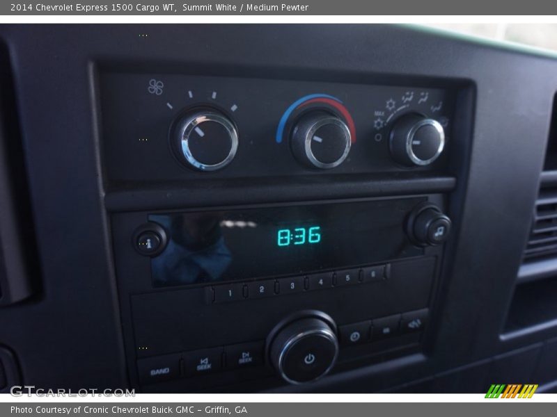 Summit White / Medium Pewter 2014 Chevrolet Express 1500 Cargo WT