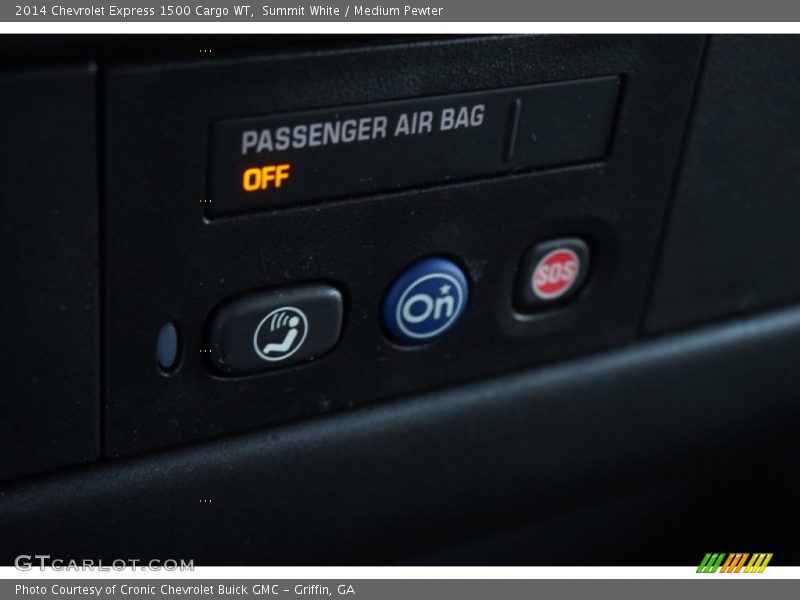Summit White / Medium Pewter 2014 Chevrolet Express 1500 Cargo WT