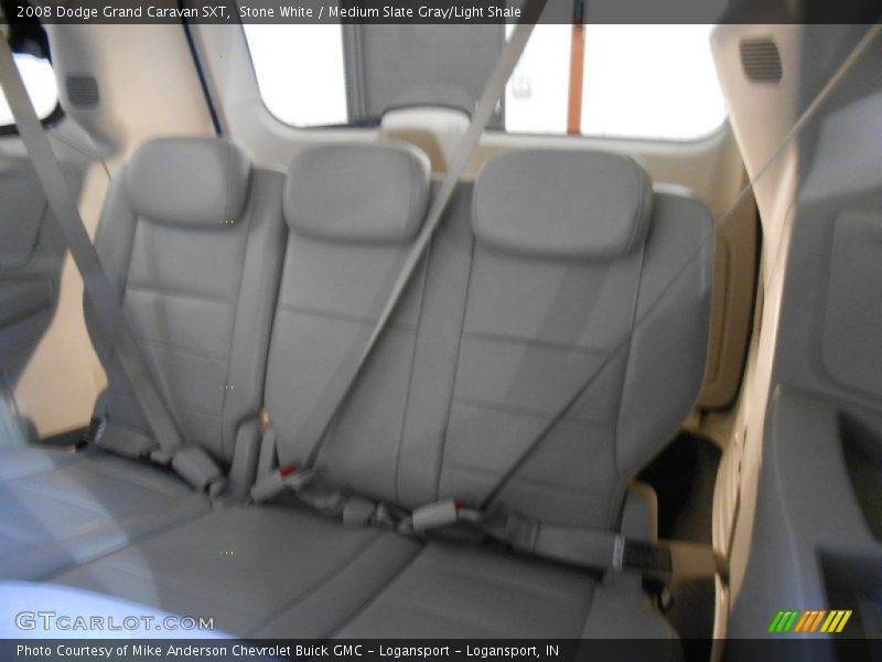 Stone White / Medium Slate Gray/Light Shale 2008 Dodge Grand Caravan SXT