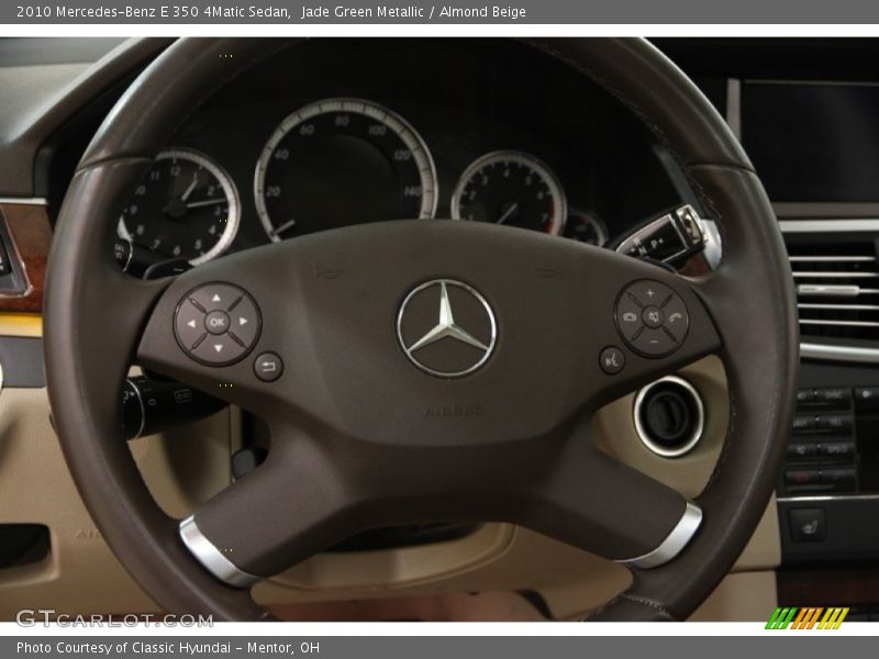  2010 E 350 4Matic Sedan Steering Wheel